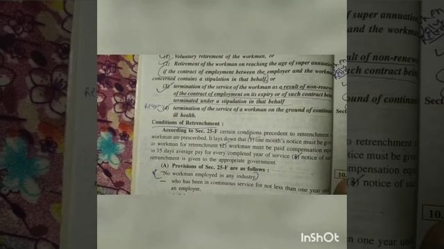 Retrenchment In Industrial Dispute Act 1947. смотреть онлайн