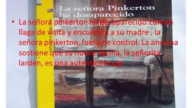 booktrailer la señora pinkerton ha desaparecido смотреть онлайн