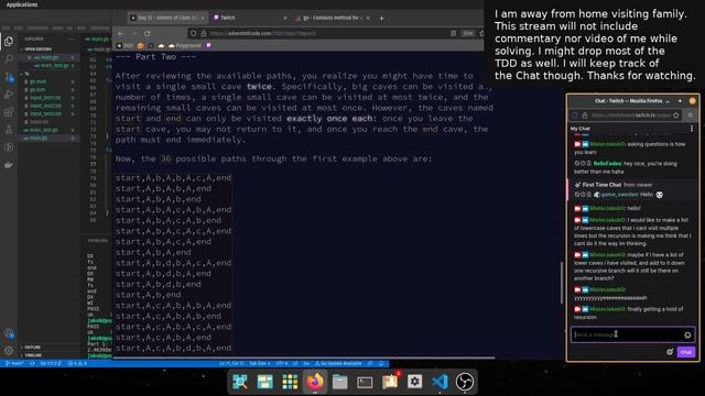Advent of Code 2021 ? Day 12 ? Golang TDD смотреть онлайн
