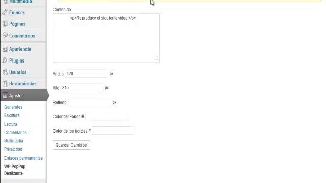 www.PuroWP.com - Uso de WP PopUp Deslizantes смотреть онлайн