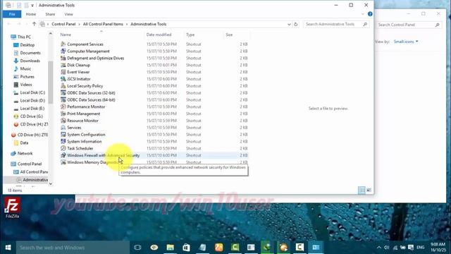 Windows 10 : How to Disable or Enable Inbound Rules Windows Firewall смотреть онлайн