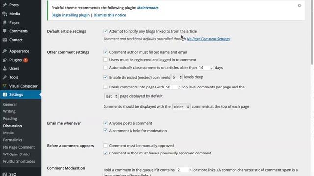 WordPress Settings Panels смотреть онлайн