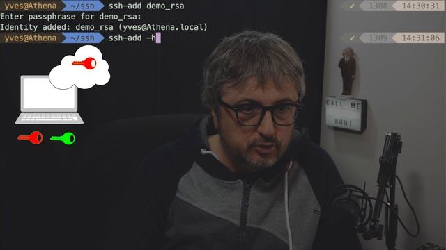 Tuto SSH, #5: Passphrase et ssh-agent смотреть онлайн
