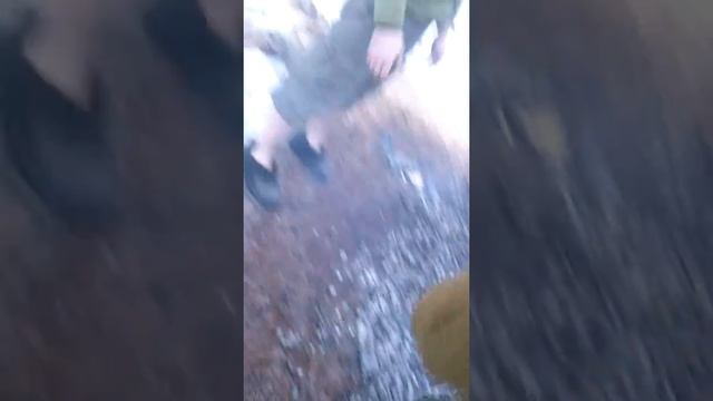 Ездили с дочкой ходить по углям... смотреть онлайн