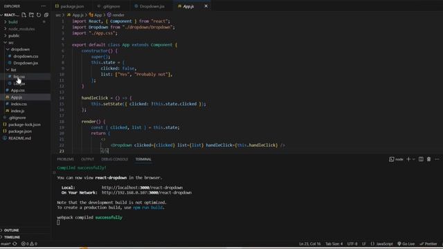 React dropdown смотреть онлайн