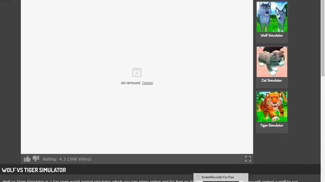 ANIMAL SIMULATOR SPIN-OFF GAMES (PC) смотреть онлайн