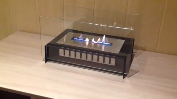 Биокамин Minimal mini black