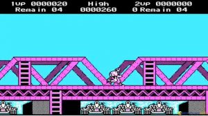 Rush 'n Attack gameplay (PC Game, 1986)