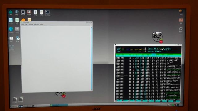 Raspup 8.2.1 on Raspberry Pi Zero (armv6) смотреть онлайн