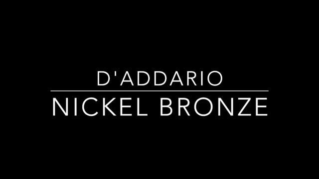 D'addario Nickel Bronze Acoustic Guitar Strings Review смотреть онлайн