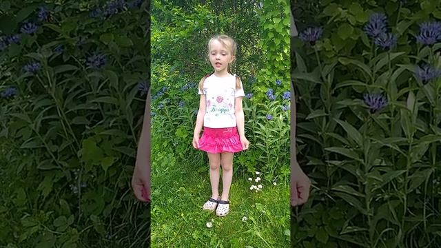 34. Поплавская Арина (5 лет, г. Минск) – читает стихотворение «Праздник Букваря». смотреть онлайн