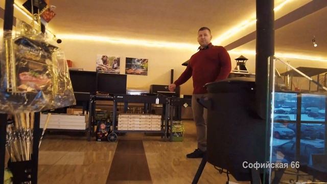 Большой видео-обзор магазина печей и каминов OGNER смотреть онлайн