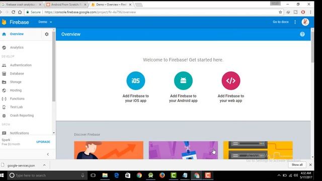 How to Integrate Google Firebase Analytics for Android PART2|Crash Analytics[HINDI/URDU] смотреть онлайн