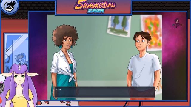 Summertime Saga Part 3 Art Class смотреть онлайн
