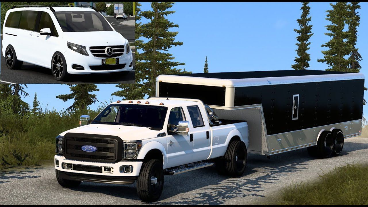 [ATS] New Mercedes-Benz V-Class Trip To Alaska To Buy A Ford F-350