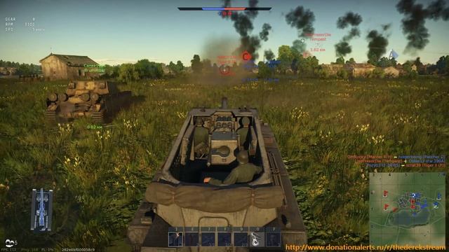 War Thunder.Тигроиды.Tiger Ausf. H1/Tiger Ausf. E/18+ смотреть онлайн