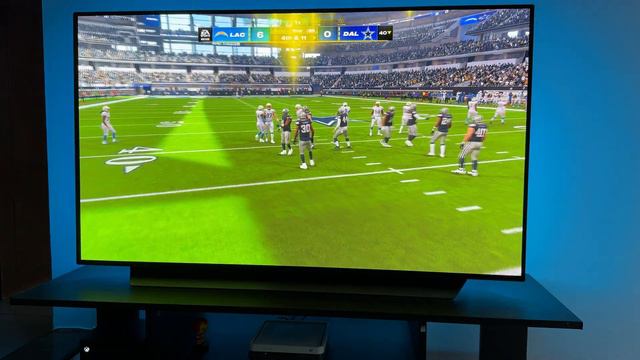 LG OLED C2 + MADDEN NFL 24 4K 120 FPS XBOX SERIES X Gameplay | Best Gaming TV смотреть онлайн