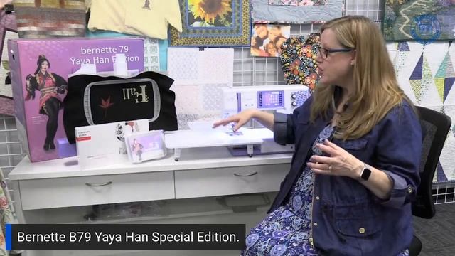 BERNETTE B79 Yaya Han Edition Sewing & Embroidery Machine смотреть онлайн