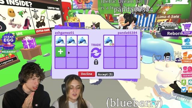 This Video Was A TOTAL FAIL... We Trade For A MEGA NEON PINK DOLPHIN! Roblox Adopt Me! смотреть онлайн