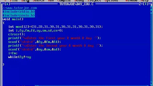 Count Days In C Program Tamil смотреть онлайн
