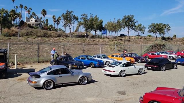 Luftgekühlt 8 October 9 2022 San Pedro Porsche 911 cars leaving 1 of 2 смотреть онлайн