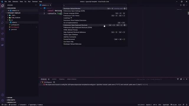 Como iniciar projeto Typescript | Template pronto смотреть онлайн