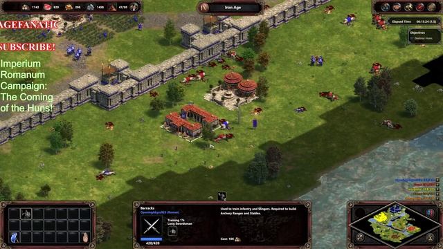 Age of Empires Definitive Edition CAMPAIGNS! IMPERIUM ROMANUM CAMPAIGN: The Coming of the Huns! смотреть онлайн