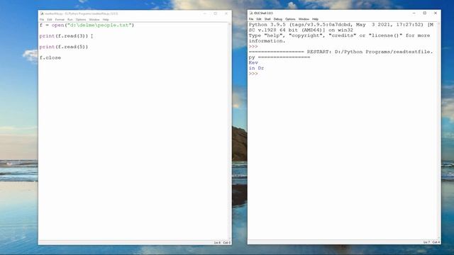 Python Programming 19. Read From a Text File смотреть онлайн