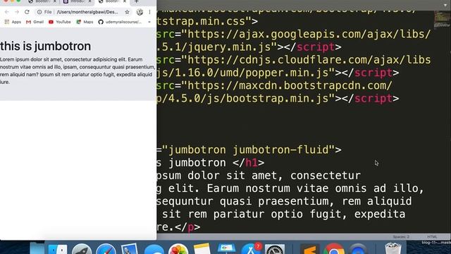 6- Bootstrap Tutorials Jumbotron الشرح بالعربي смотреть онлайн