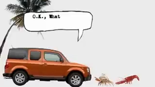 Honda Element lobster commercial смотреть онлайн