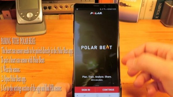 Polar H10 Heart Rate Sensor (mobil phone pairing, battery replacement, etc.)