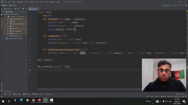 python OOP#53 | self-key word conversion смотреть онлайн