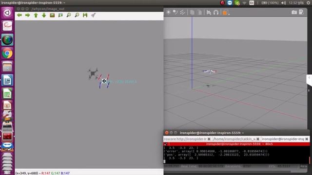 PID drone controller using Python and ROS смотреть онлайн