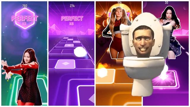 JISOO FLOWER vs SKIBIDI TOILET vs LISA MONEY vs FIFTY FIFTY CUPID смотреть онлайн