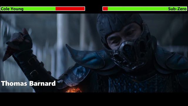 Cole Young & Scorpion vs. Sub-Zero with healthbars 1/3 смотреть онлайн