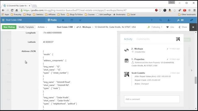 Podio - Getting Full Address Info from Google Maps API смотреть онлайн