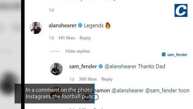 Sam Fender shares instagram post with Brian Johnson which Shearer loves смотреть онлайн