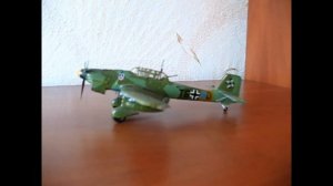 пикирующий бомбандировщик Ю 87,,ШТУКА,, модель самолета.