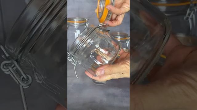 Банка стеклянная Uniglass Econ Round 500мл с бугельным замком смотреть онлайн