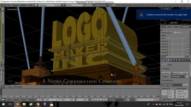 Tutorial: Make A TCF Logo In Blender 2.79b смотреть онлайн