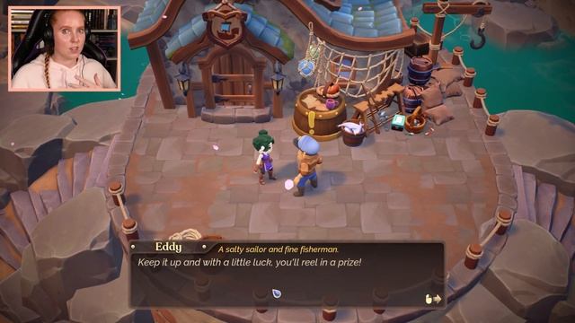 This farming game is actually amazing ?? | Fae Farm #ad смотреть онлайн