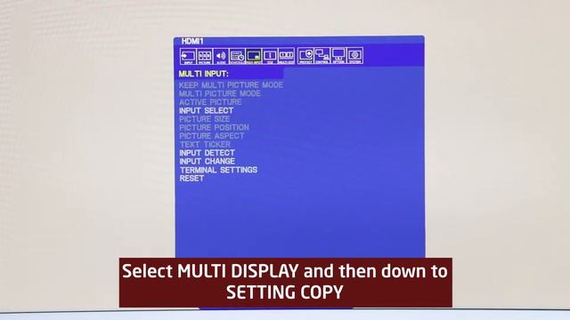 Sharp-NEC Tech Tutorials - Large Format Display - Settings Copy смотреть онлайн