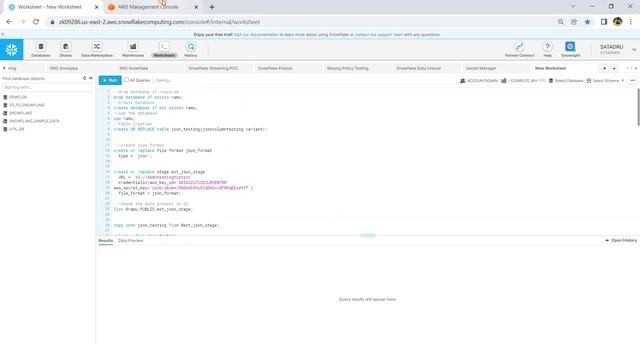 Working with JSON in Snowflake | Schema on Read смотреть онлайн