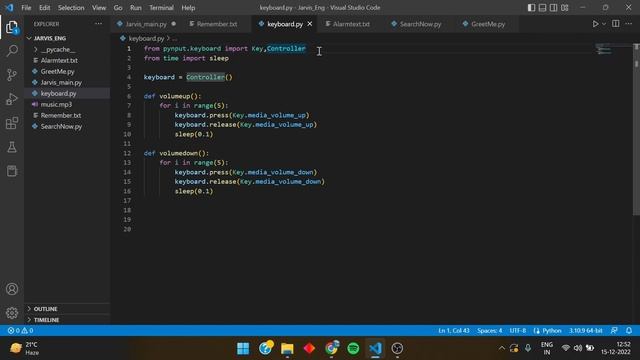Control Entire Youtube through your VOICE | Part 4 | In English | How to Make Jarvis In Python смотреть онлайн