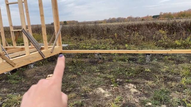 Основная часть каркаса готова