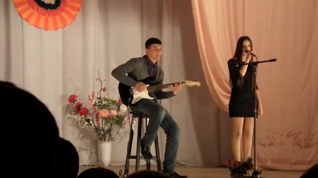 Алина и Дима - Не отступлю :3(Бьянка cover) смотреть онлайн