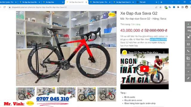 LiveStream - Săn giảm giá xe đạp ngay hôm nay tại Tâm Đức Cycles @tamduccycles смотреть онлайн