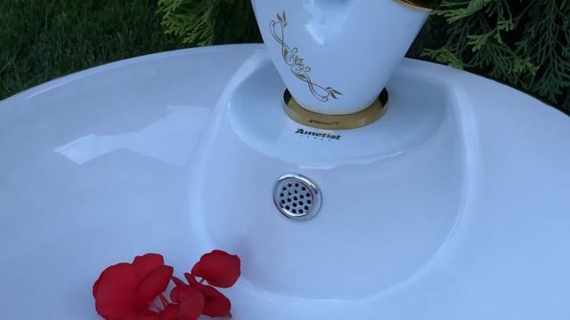 Накладная круглая раковина в ванную смотреть онлайн