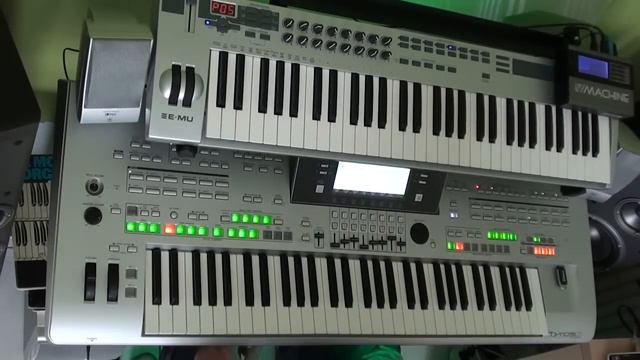 autobahn kraftwerk - remix on tyros 3 and vst смотреть онлайн