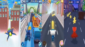 Talking Tom Hero Dash vs Super Wings Jett Run vs Octonauts Run vs PJ Masks Power Heroes.Кто Быстрее